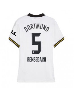 Borussia Dortmund Ramy Bensebaini #5 Zenski Rezervni Dres 2024-25 Kratak Rukavima